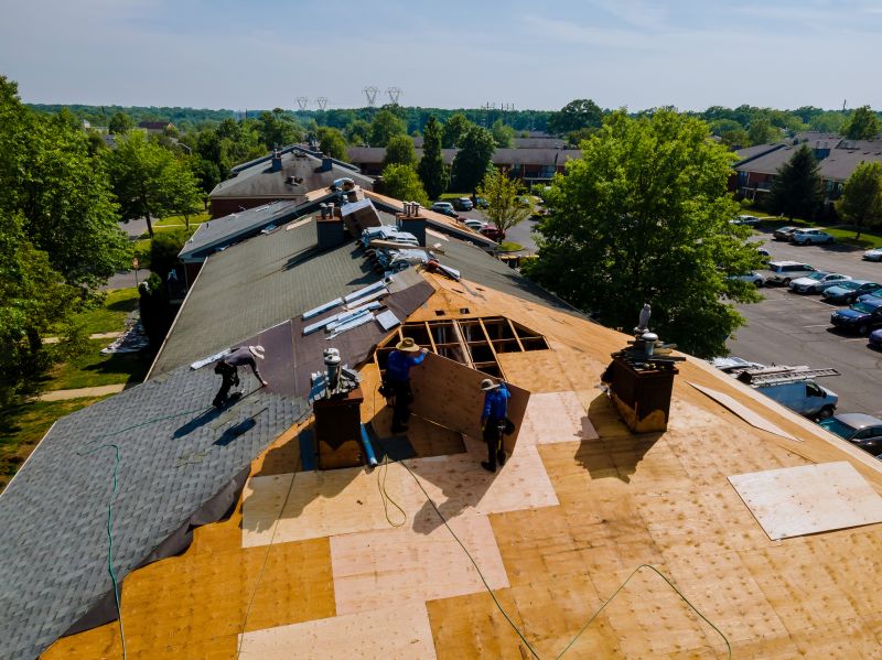 Roofing Crew at Work